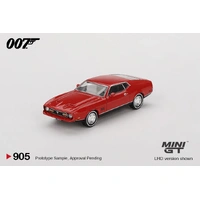 Mini GT 1/64 Ford Mustang Mach 1 "Diamonds Are Forever" / English Blister Packaging Diecast Model Car