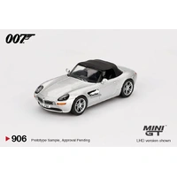 Mini GT 1/64 BMW Z8 "The World Is Not Enough" English Blister Package Diecast Model Car