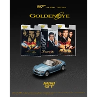 Mini GT 1/64 BMW Z3 "GoldenEye" English Blister Packaging Diecast Model Car