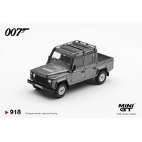 Mini GT 1/64 Land Rover Defender 110 Crew Cab "Skyfall" English Blister Packaging Diecast Model Car