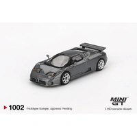 Mini GT 1/64 Bugatti EB110 Super Sport Grigio Scuro Diecast Model Car