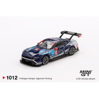 Mini GT 1/64 Ford Mustang GT3 #65 Ford Multimatic Motorsports 2024 IMSA Daytona 24 Hrs Diecast Model Car