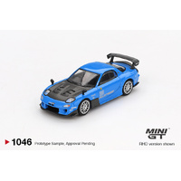 Mini GT 1/64 Mazda RX-7 RE-Amemiya 20B NA 3ROTOR-7  "Ama-san Go" Diecast Model Car