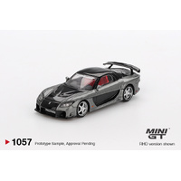 Mini GT 1/64 Mazda RX-7 VeilSide Fortune Grey Diecast Model Car