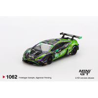 Mini GT 1/64 Lamborghini Huracán GT3 EVO2 #78 Forte Racing 2024 IMSA Daytona 24 Hrs Diecast Model Car