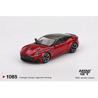Mini GT 1/64 Aston Martin DBS Hyper Red Diecast Model Car