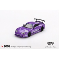 Mini GT 1/64 Toyota Supra (A80) Top Secret GT-300 Top Secret Purple Diecast Model Car