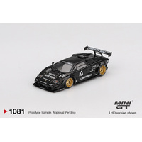 Mini GT 1/64 Lamborghini Countach LB-WORKS Black Diecast Model Car