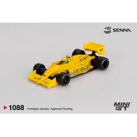 Mini GT 1/64 Lotus 99T #12 Ayrton Senna 1987 Monaco Grand Prix Winner Blister Packaging Diecast Model Car