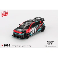 Mini GT 1/64 Hyundai Ioniq 5N Mini GT RS-01T 2025 Tokyo Auto Salon Diecast Model Car