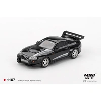 Mini GT 1/64 Toyota Supra Veilside Combat V-II Black Diecast Model Car