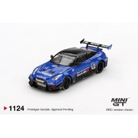 Mini GT 1/64 LB-Silhouette WORKS GT NISSAN 35GT-RR Ver.2 Blue Diecast Model Car