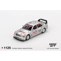 Mini GT 1/64 Mercedes-Benz 190E 2.5-16 Evolution II #37 1995 SE Asia Touring Car Championship Diecast Model Car