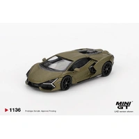 Mini GT 1/64 Lamborghini Revuelto Verde Gea Matte Diecast Model Car