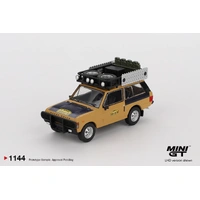 Mini GT 1/64 Range Rover 1981 Camel Trophy Sumatra C.Swoboda & K.Mentel Winner Diecast Model Car