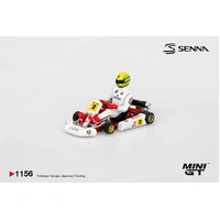 Mini GT 1/64 Senna Kart #2 Ayrton Senna Da Silva - 1993 Masters Of Paris-Bercy Diecast Model Car