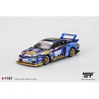 Mini GT 1/64 Nissan LB-Super Silhouette S15 SILVIA #555 Team MINI GT Liberty Walk 2025 Formula Drift Diecast Model Car