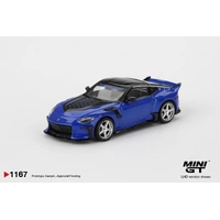 Mini GT 1/64 Nissan Z Veilside FFZ400 Seiran Blue Diecast Model Car