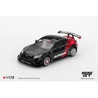 Mini GT 1/64 Toyota GR86 LB-Nation Advan Diecast Model Car