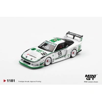 Mini GT 1/64 Nissan LB-Super Silhouette 180SX  White Diecast Model Car