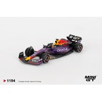 Mini GT 1/64 Oracle Red Bull Racing RB19 #1 Max Verstappen 2023 F1 2023 Las Vegas GP Winner  Diecast Model Car