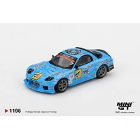 Mini GT 1/64 Mazda RX-7 RE-Amemiya 2025 D1GP Diecast Model Car