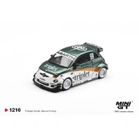Mini GT 1/64 Abarth 595 LB-WORKS  TY Edition Diecast Model Car