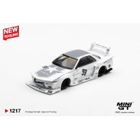 Mini GT 1/64 Nissan GT-R32 LB-Kaido Works TAS 2025 Diecast Model Car