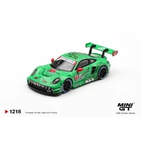 Mini GT 1/64 Porsche 911 GT3 R (992) #77 AO Racing 2025 IMSA Sebring 12 Hrs Class Winner Diecast Model Car
