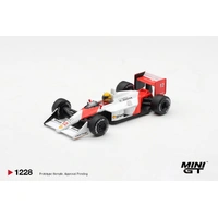 Mini GT 1/64 McLaren MP4/4 #12 Ayrton Senna 1988 Canadian Grand Prix Winner Diecast Model Car