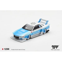 Mini GT 1/64 Nissan Skyline GT-R (R32) LBWK Kaido Works AMOCULTURE Diecast Model Car