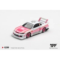 Mini GT 1/64 Nissan SILVIA (S15) LB-Super Silhouette AMOCULTURE Diecast Model Car