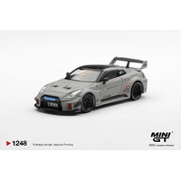 Mini GT 1/64 NISSAN LB-Silhouette WORKS GT 35GT-RR Ver.1 Matt Grey Diecast Model Car