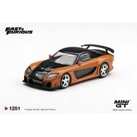 Mini GT 1/64 Mazda RX-7 VeilSide Fortune "The Fast and the Furious: Tokyo Drift" Han Seoul-Oh Blister Packaging Diecast Model Car