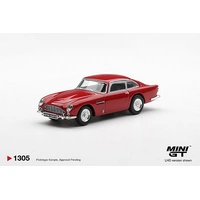 Mini GT 1/64 Aston Martin DB5 Fiesta Red Diecast Model Car