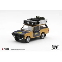 Mini GT Range Rover 1981 Camel Trophy Sumatra H.Fischer & W.Bays Diecast Model Car