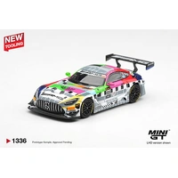 Mini GT 1/64 Mercedes-AMG GT3 #888 Mercedes-AMG Team GMR Meguiar's Bathurst 12 Hour 2025 NEW TOOLING Diecast Model Car