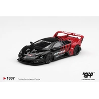 Mini GT 1/64 Lamborghini LB-Silhouette WORKS MURCIELAGO GT Evo Advan Diecast Model Car