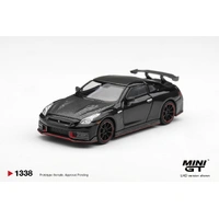 Mini GT 1/64 Nissan GT-R Nismo 2024 Black Diecast Model Car