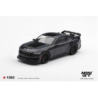 Mini GT 1/64 Ford Mustang Dark Horse Blue Ember Diecast Model Car
