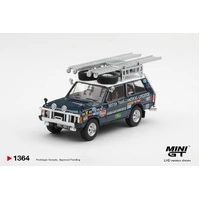 Mini GT 1/64 Range Rover 1971 British Trans-Americas Expedition (VXC-765K) Diecast Model Car