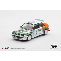 Mini GT 1/64 Lancia Delta HF Integrale Evoluzione #5 1993 Rallye Monte-Carlo Diecast Model Car