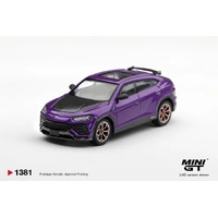 Mini GT 1/64 Lamborghini Urus Performante Viola Pasifae Diecast Model Car