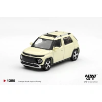 Mini GT 1/64 Hyundai Casper Butter Cream Yellow Pearl Diecast Model Car
