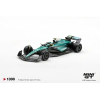 Mini GT 1/64 Aston Martin AMR24 #14 Fernando Alonso 2024 F1 2024 Las Vegas GP Diecast Model Car