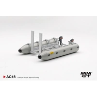 Mini GT Camel Trophy Pontoon Raft Diecast Model Car