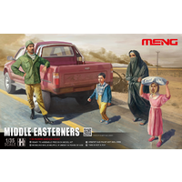 Meng 1/35 Middle Easterners In The Street MHS-001