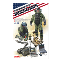 Meng 1/35 U.S Explosive Ordanance Disposal Specialists MHS-003