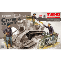 Meng 1/35 French FT-17 Crew and Orderly Set