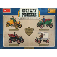 Minicraft 1/32 Highway Pioneers Circa 1900 - 1904 - Set of 4 Kits